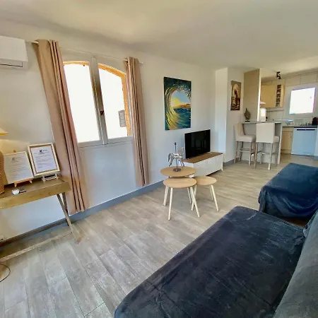 Marinesappartement-2min Plage, Acces Direct Port * 코골렝