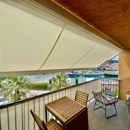 Marinesappartement-2min Plage, Acces Direct Port 코골렝
